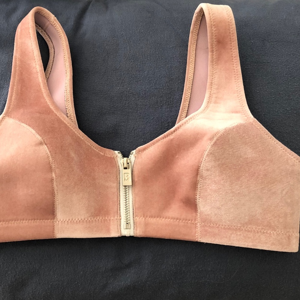 Blackbough Pink Velvet Top